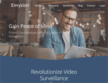 Tablet Screenshot of envysion.com